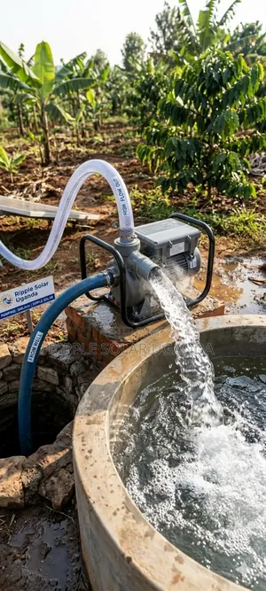2200w Solar Surface Water Pump 19m Head High Flow Kampala