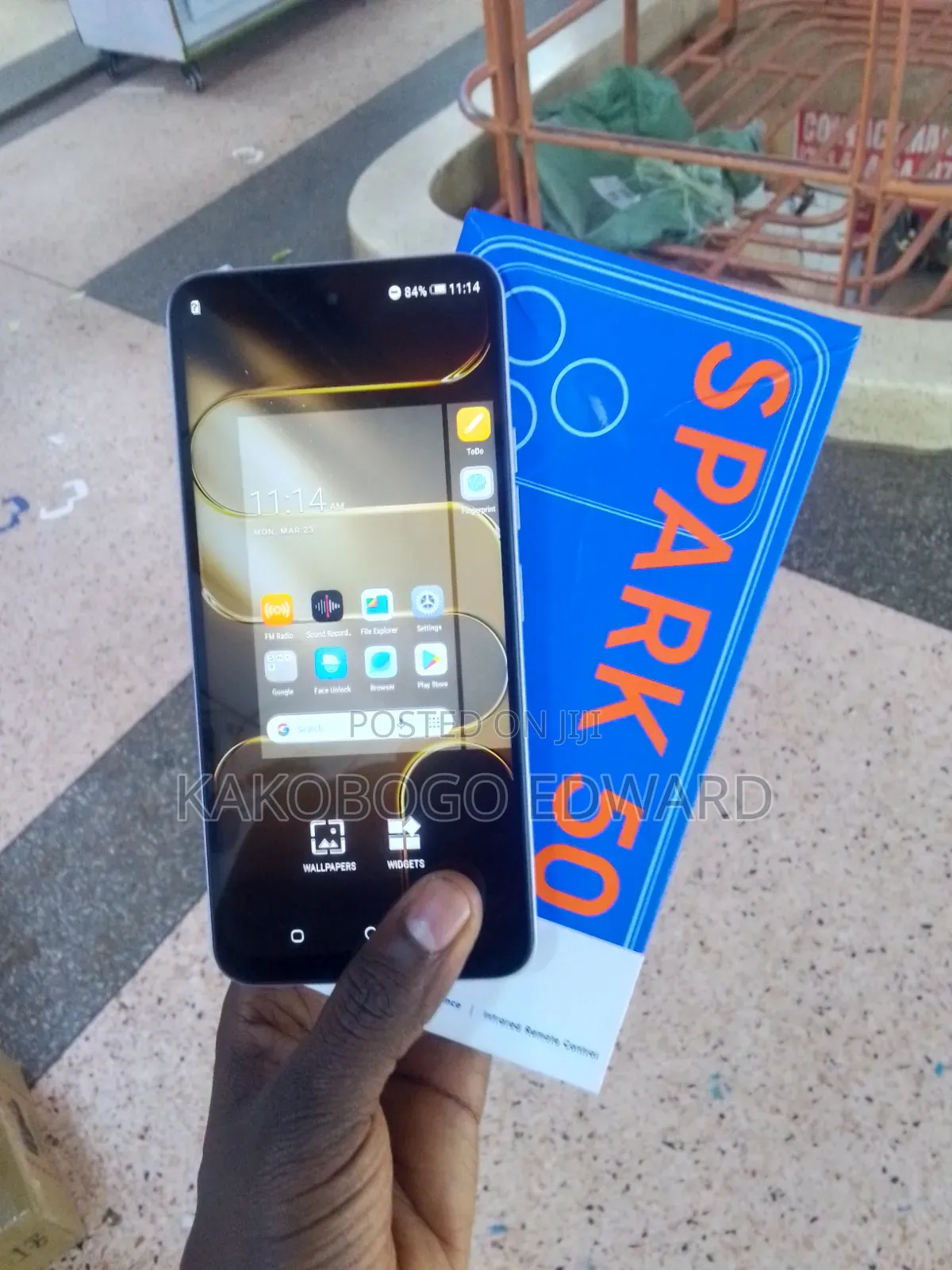 New Tecno Spark 50 128 GB Gold