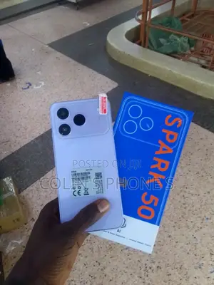 New Tecno Spark 50 128 GB Blue