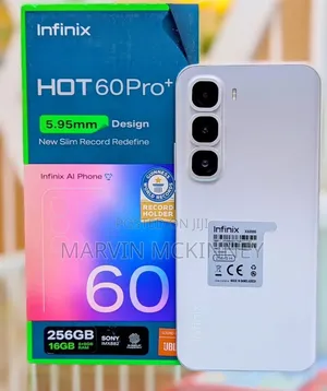 New Infinix Hot 60 Pro+ 128 GB Silver
