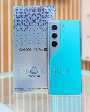New Tecno Camon 40 Pro 4G 256 GB Blue