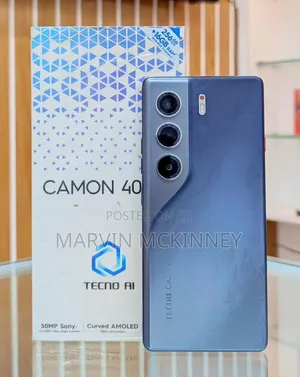 New Tecno Camon 40 256 GB Blue