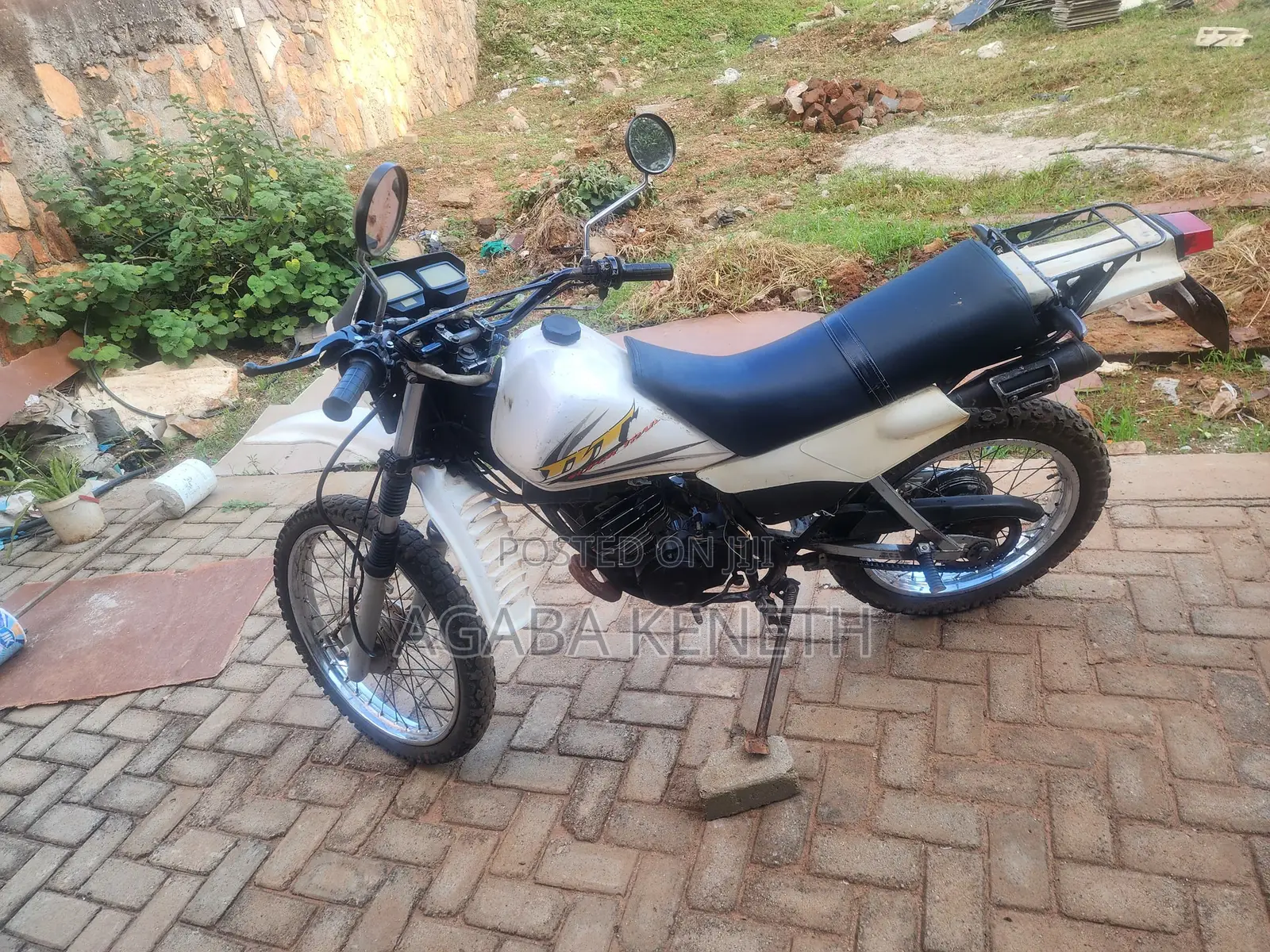 Yamaha DT125 2009 White