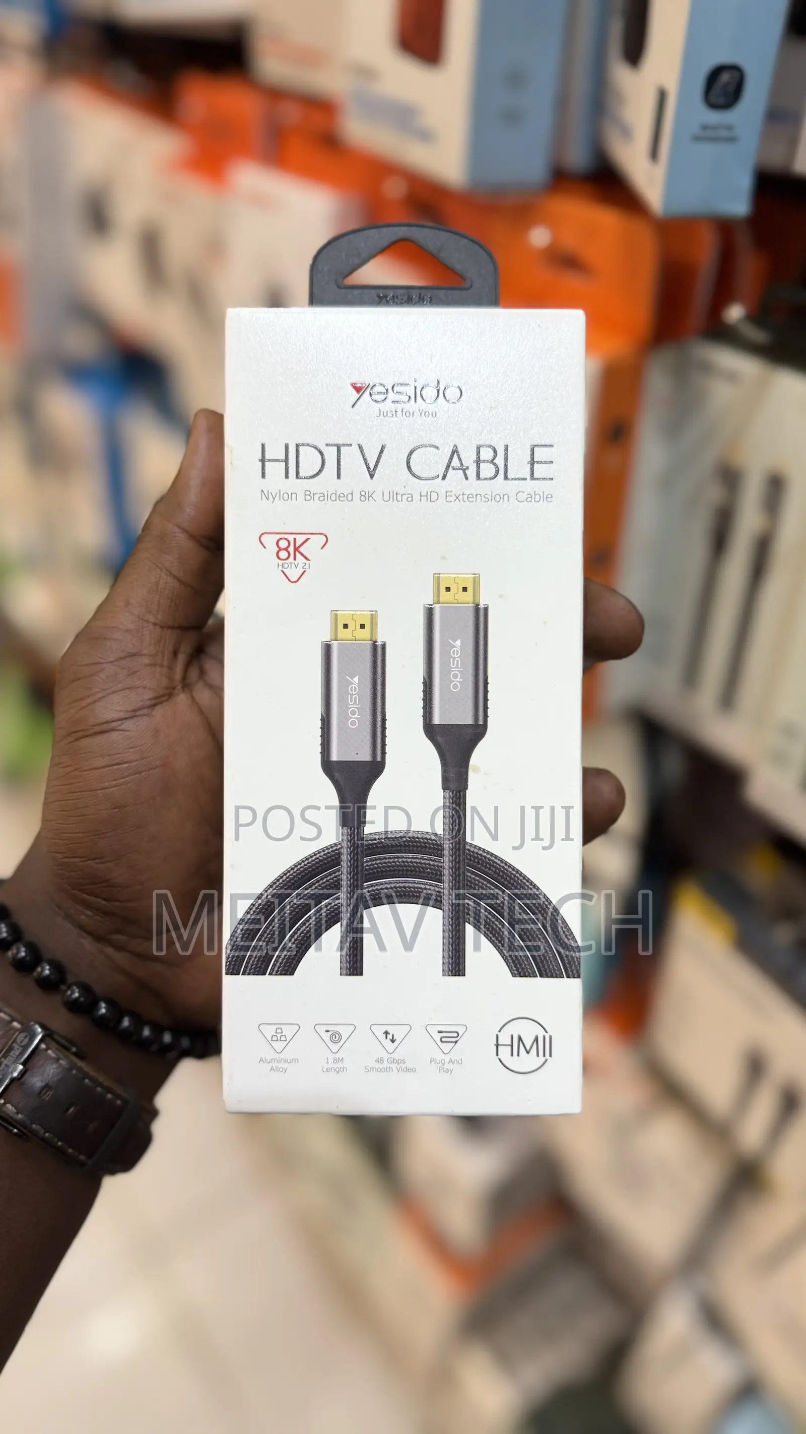 Yesido Hdmi to Hdmi Cable Uhd Extension Cable