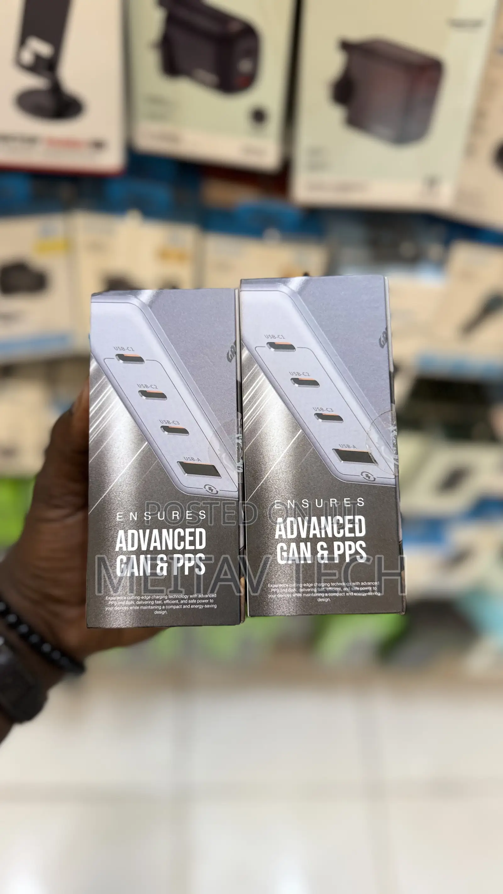 Green Lion 140w Gan Premium 4 Port Uk Plug