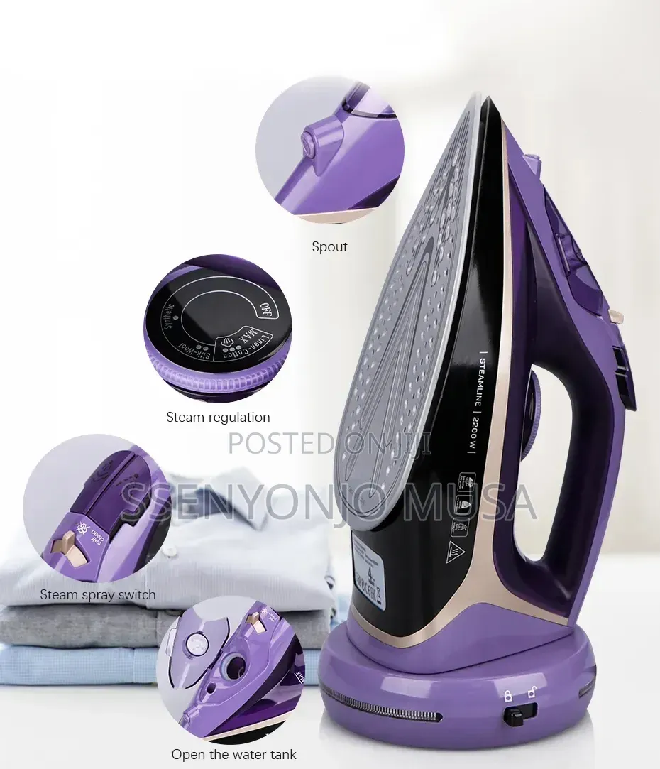 Avinas Handheld Steam Iron Steamer Av-8622 – 3100w Powerful Ceramic.
