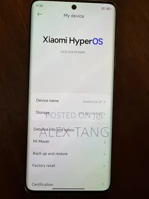 Xiaomi Civi 2 256 GB White
