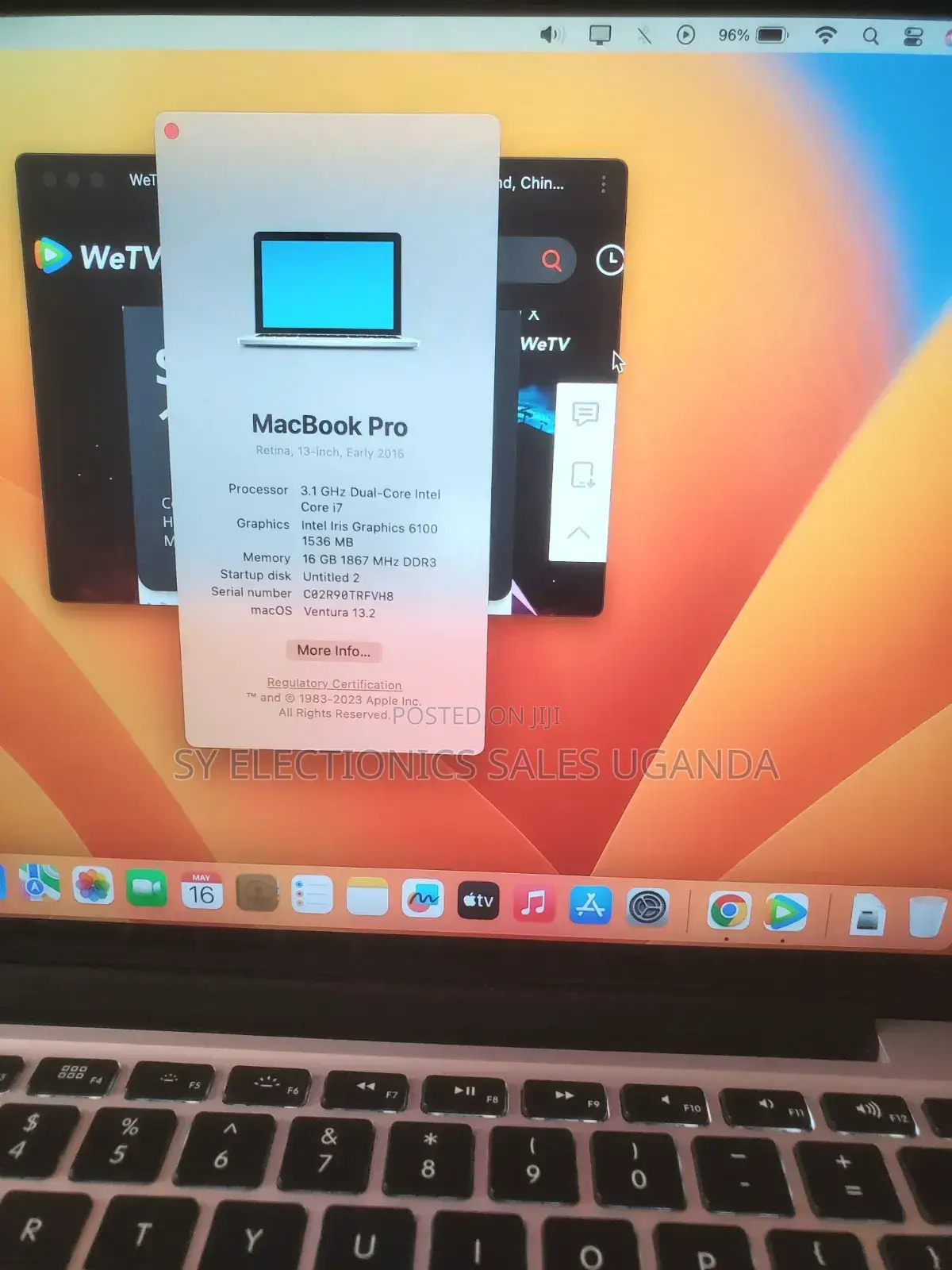 Laptop Apple MacBook 2015 16GB Intel Core i7 SSD 256GB