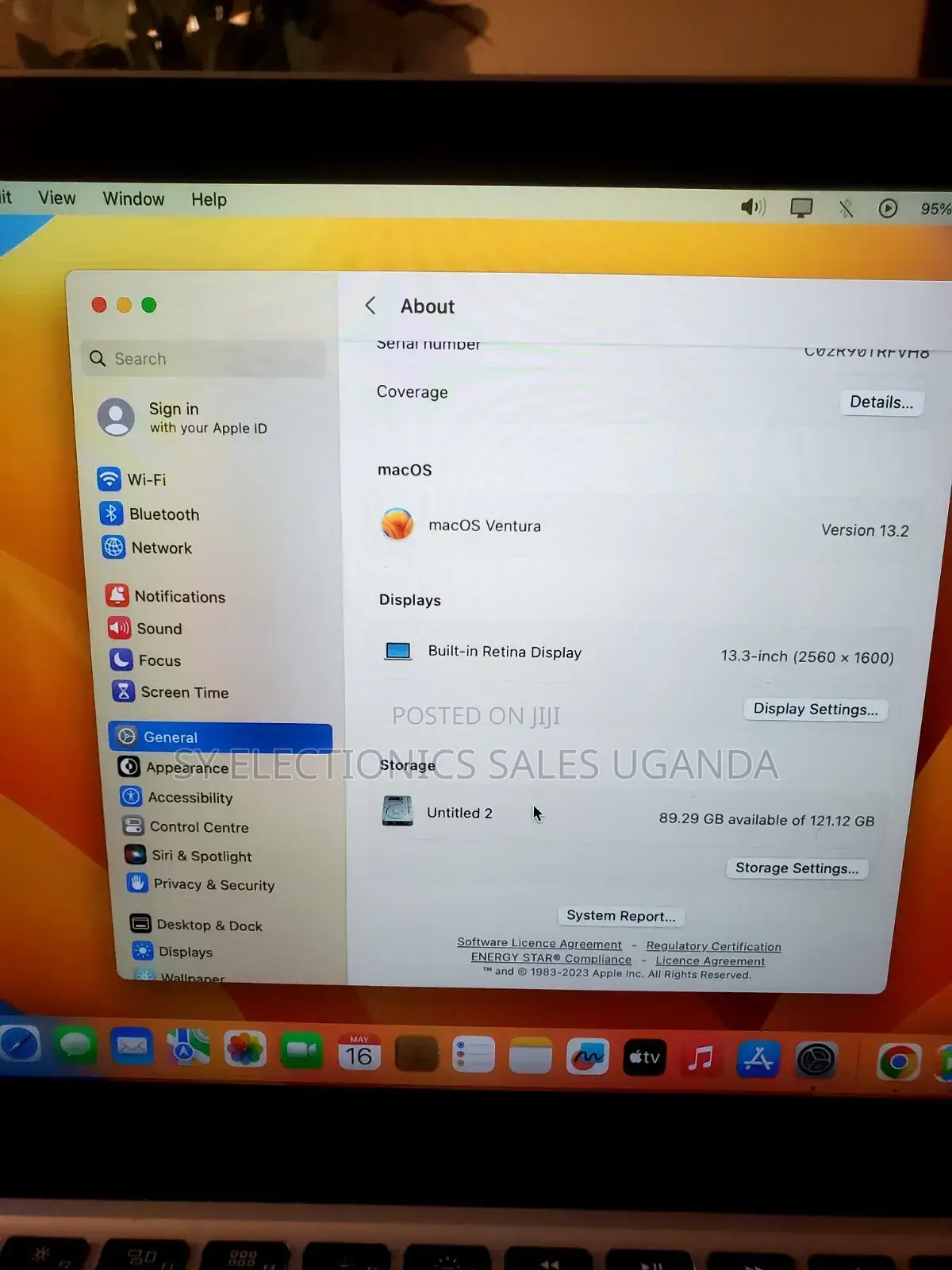 Laptop Apple MacBook 2015 16GB Intel Core i7 SSD 256GB