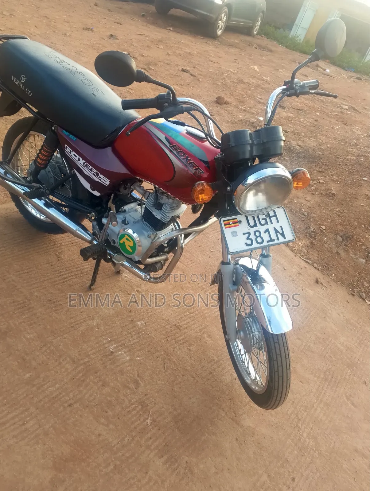 Bajaj Boxer 100 2024 Red