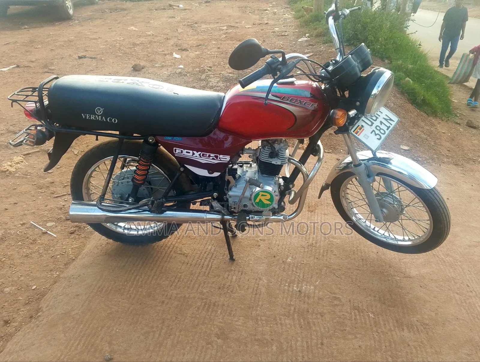 Bajaj Boxer 100 2024 Red