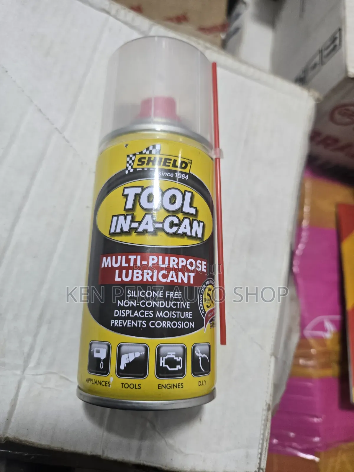 Shield Tool- In - A Can Multipurpose Lubricant Spray