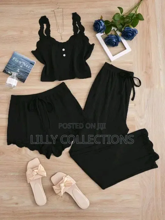 3 in One Plain Color Pjamas