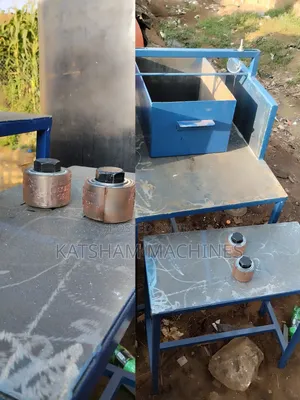 A Set of Manual Soap Making Machines Mixer ,Stamps Molds ,Cutter