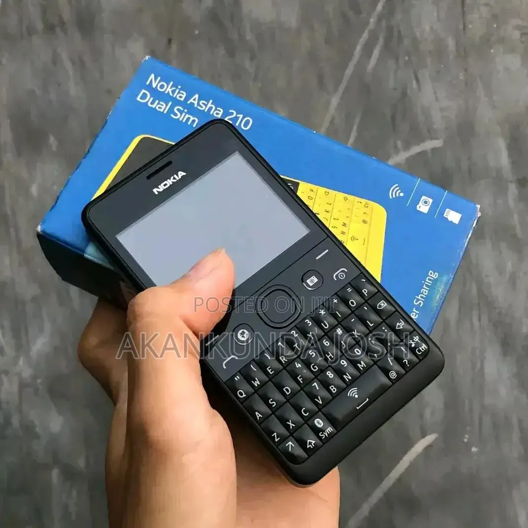 New Nokia Asha 210 Black