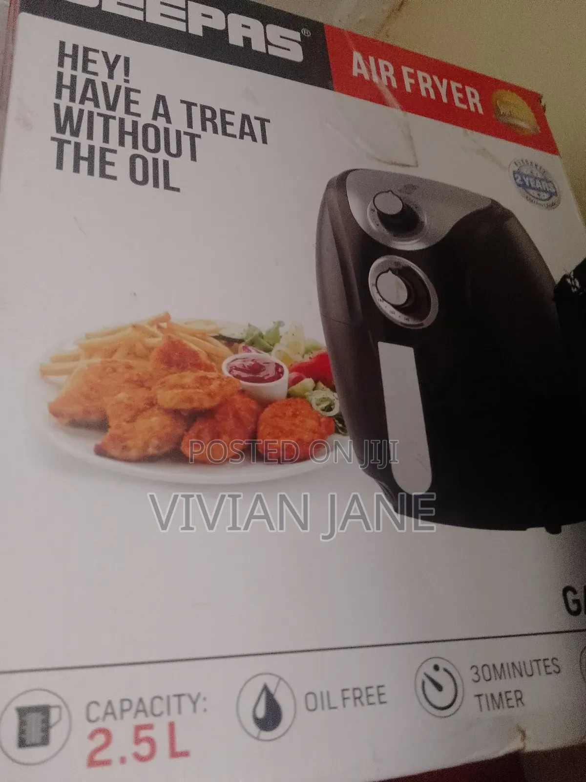 Geepas Air Fryer
