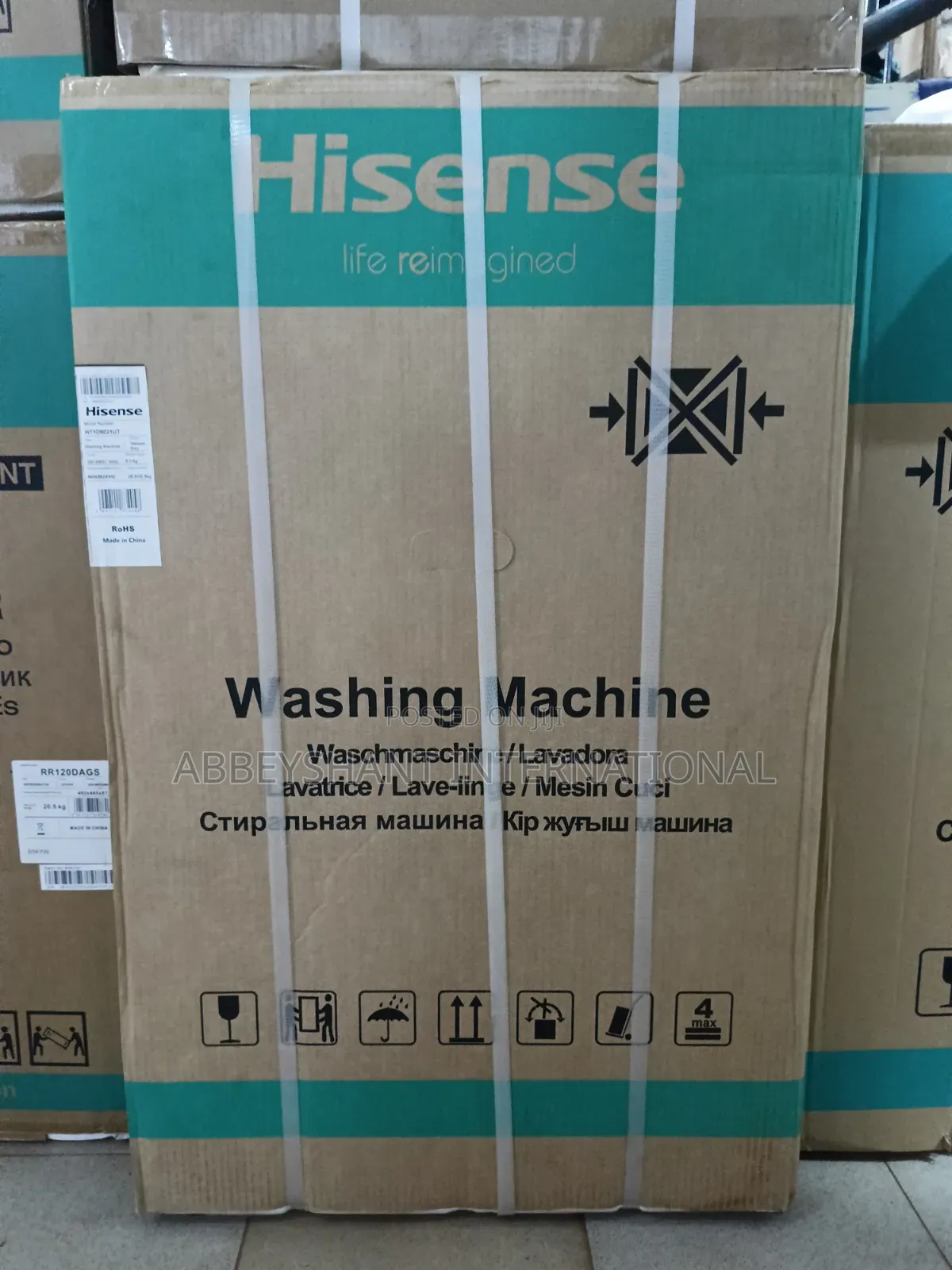 Hisense 9kg Front Loader Washing Machine