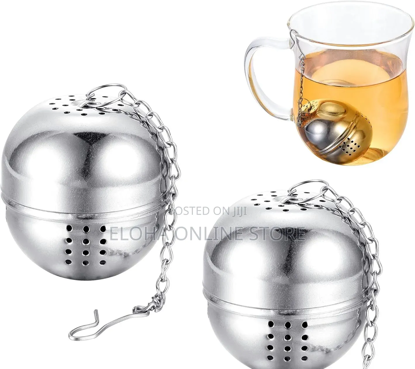 2pcs Stainless Steel Tea Infusers