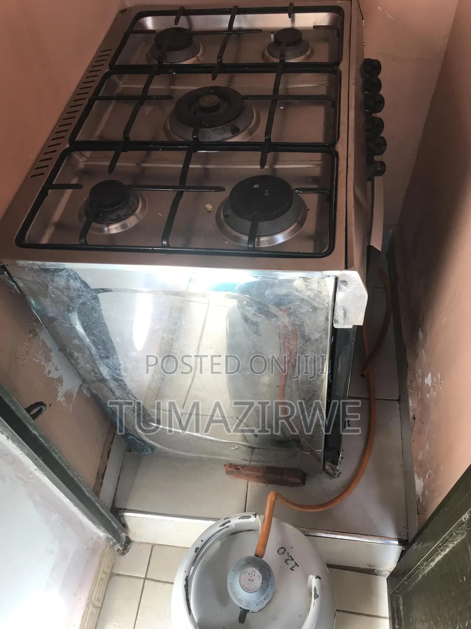 5 Burner Electric And Gas-cooker 90*60
