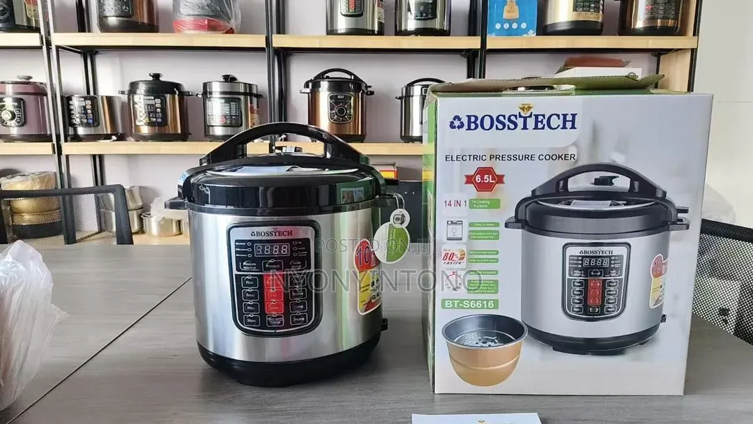 Bosstech 6.5l Digital Multifunctional Pressure Cooker Bt-S6616