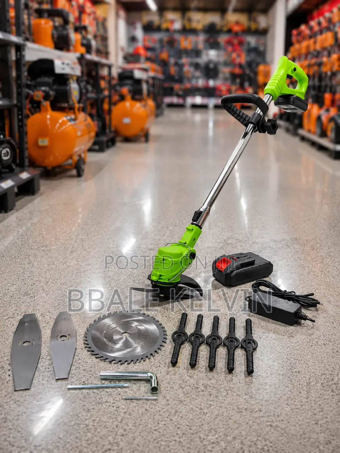 Cordless Grass Cutter Machine Lawn Mower