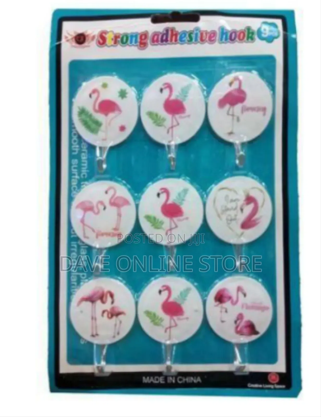 9 Adhesive Strong Pins