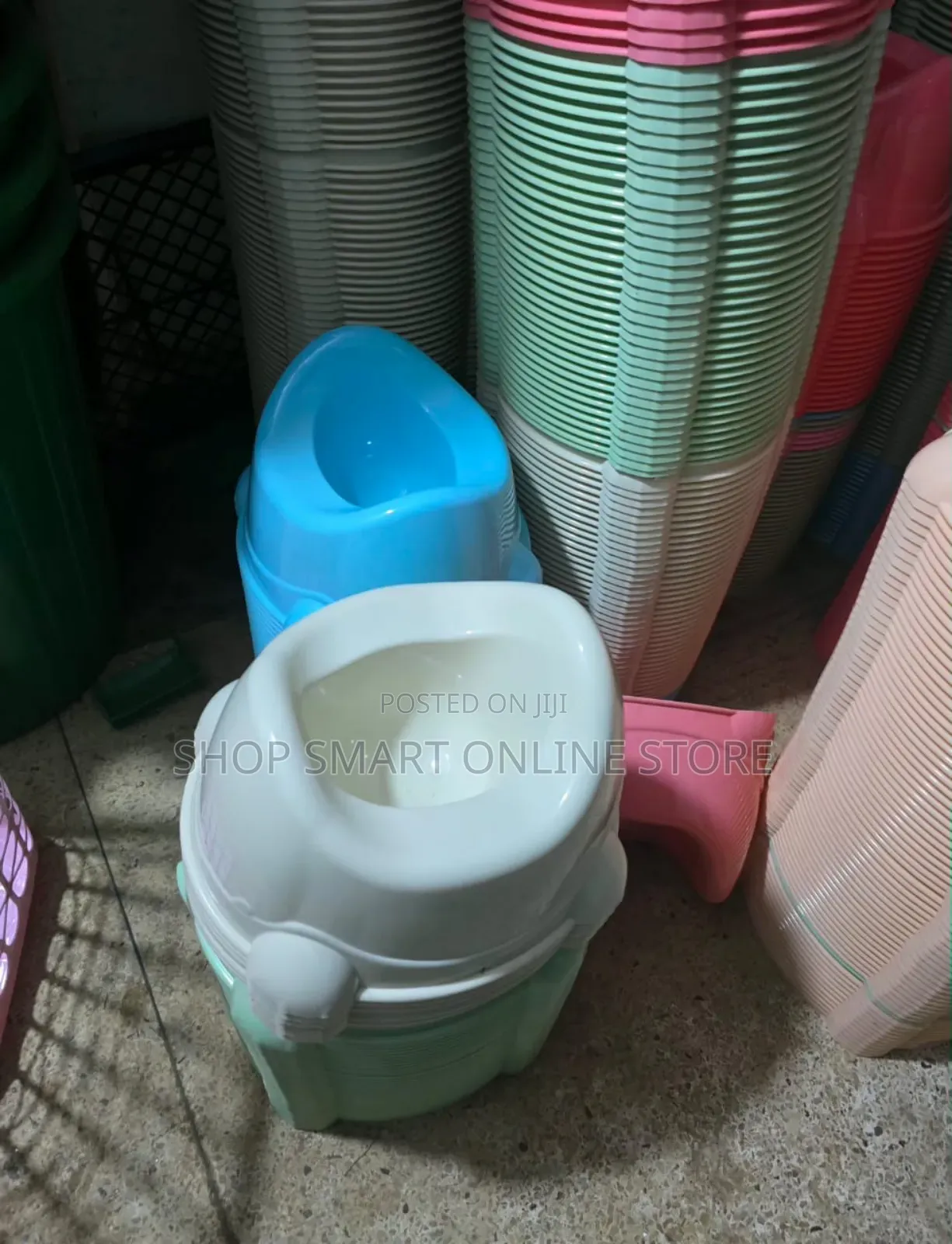 Unisex Plastic Baby Potty