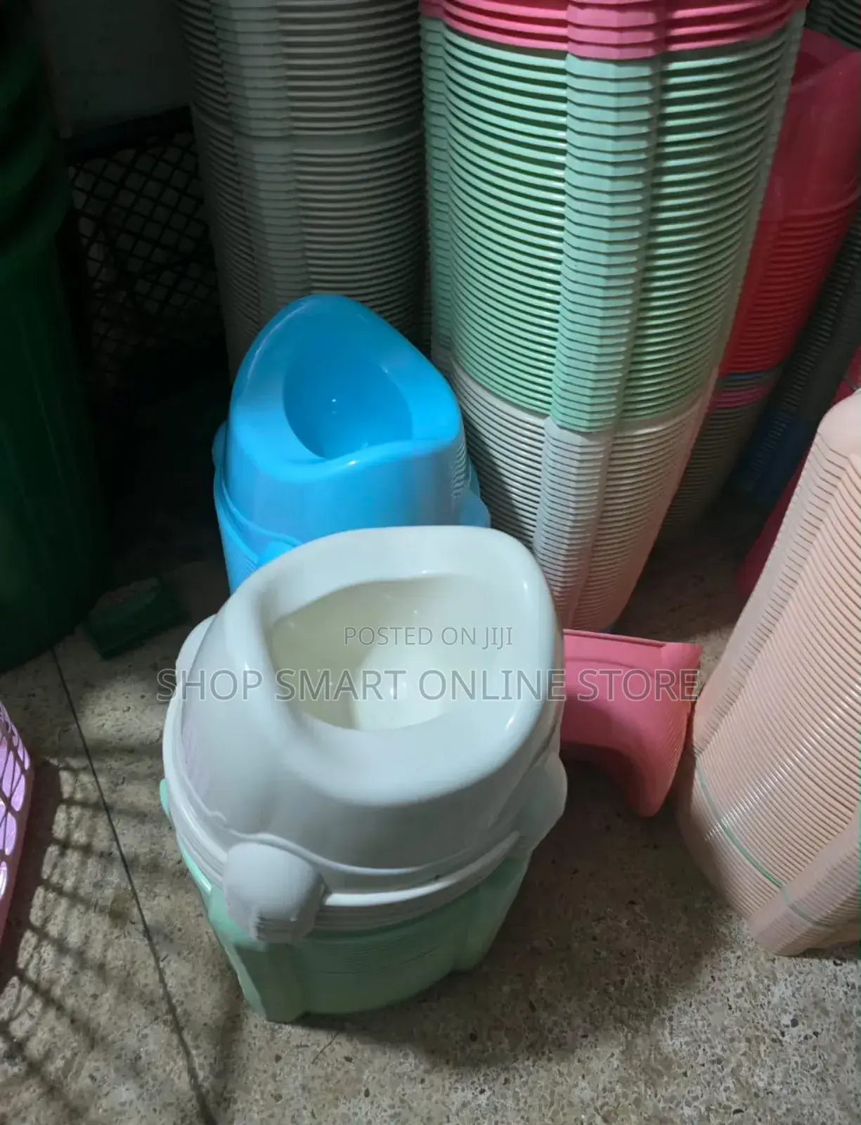 Unisex Plastic Baby Potty
