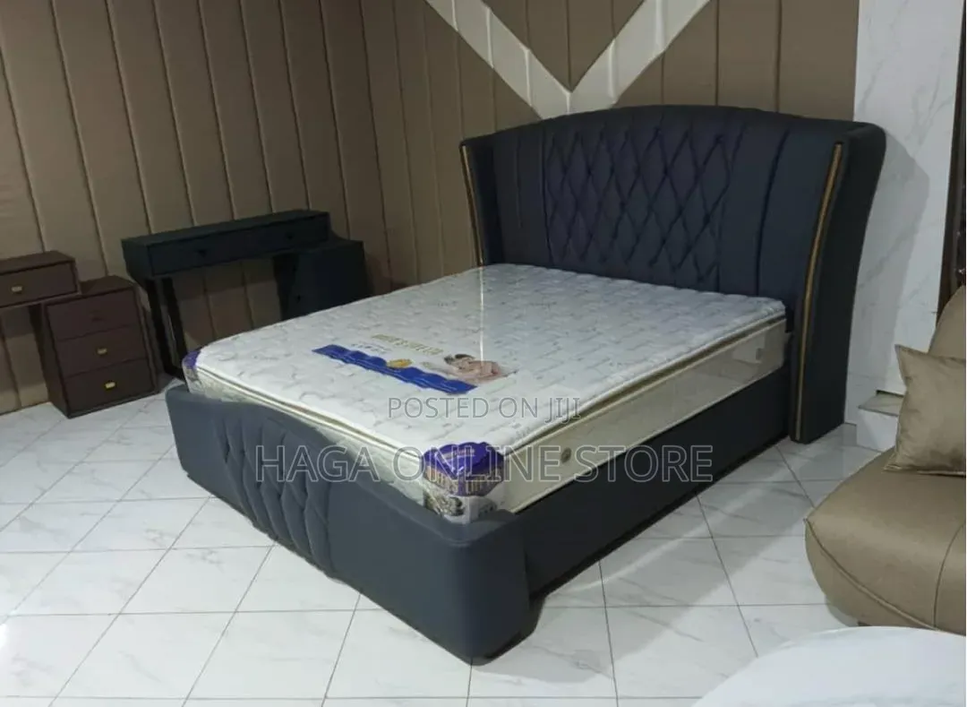 Luxury Upholstered King Size Bed