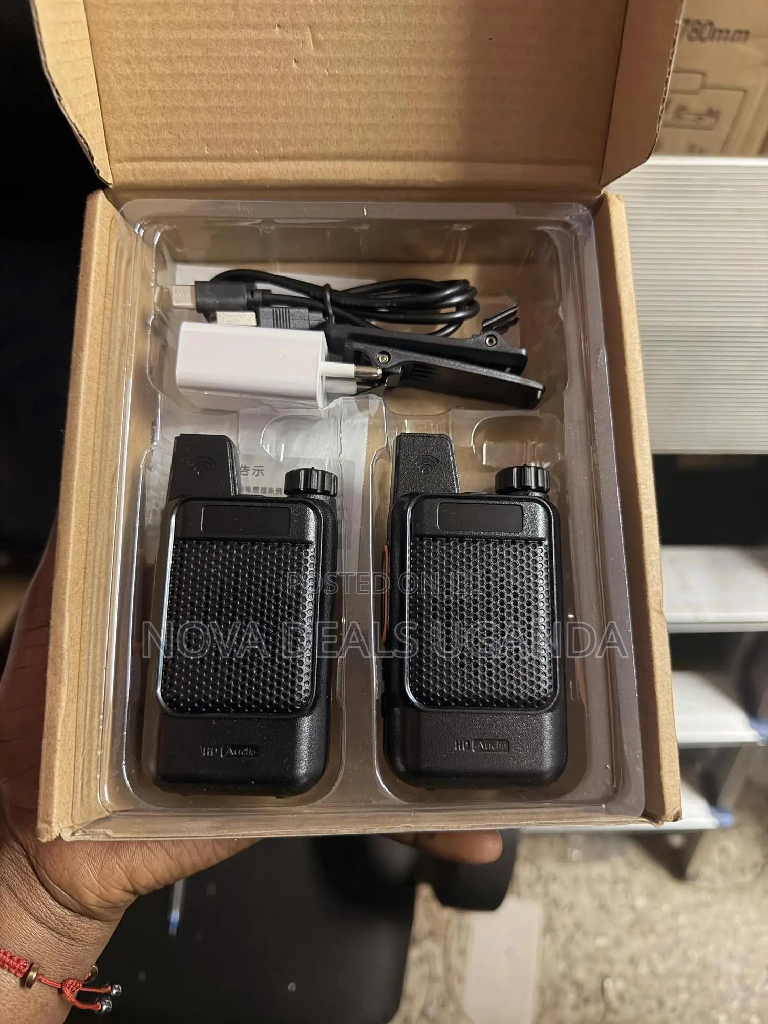 Professional Mini Walkie Talkie Rechargetwo-way Radio Portable Device