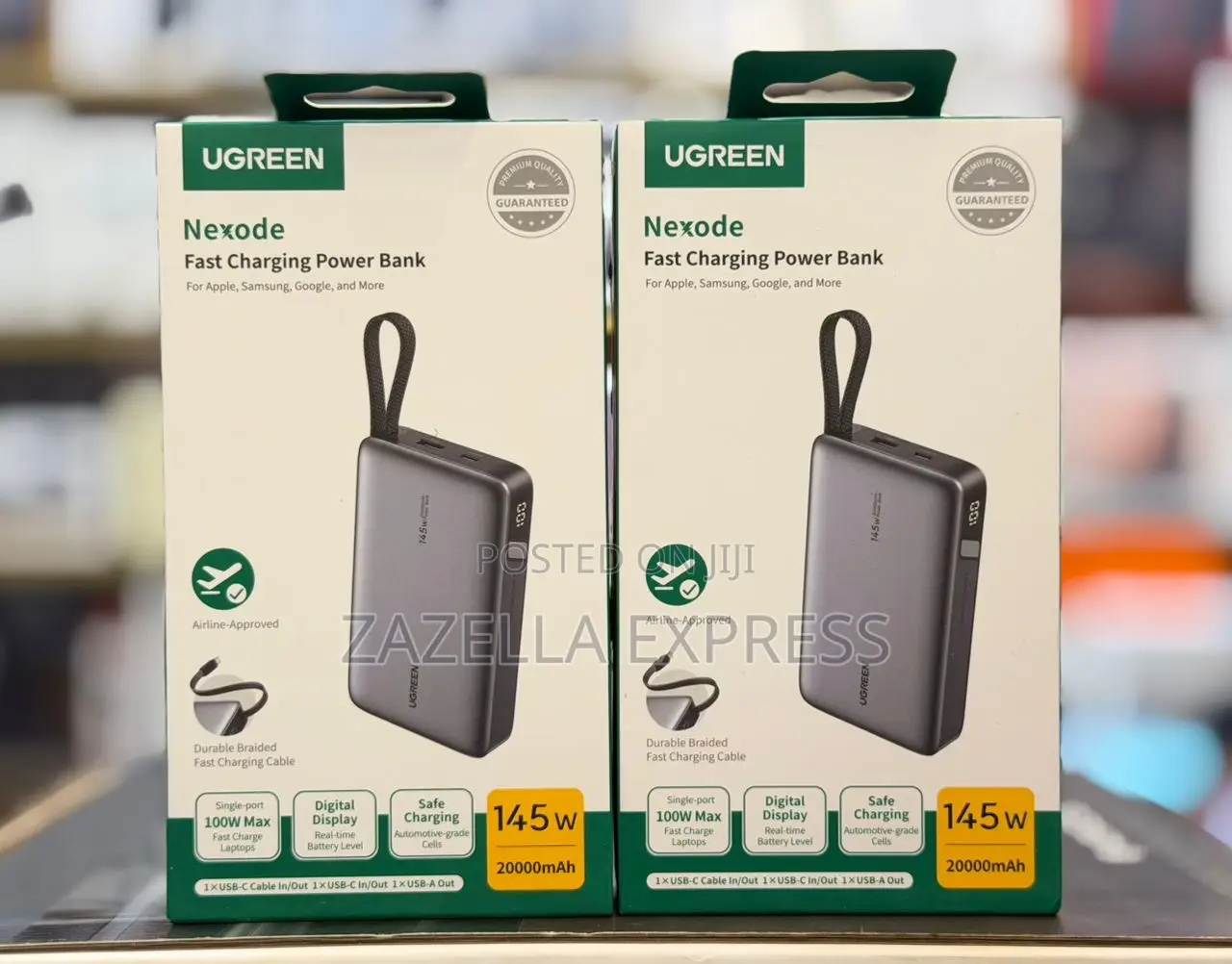 Ugreen Nexode 145w Power Bank 20000mah 145w Laptop Portable Charger