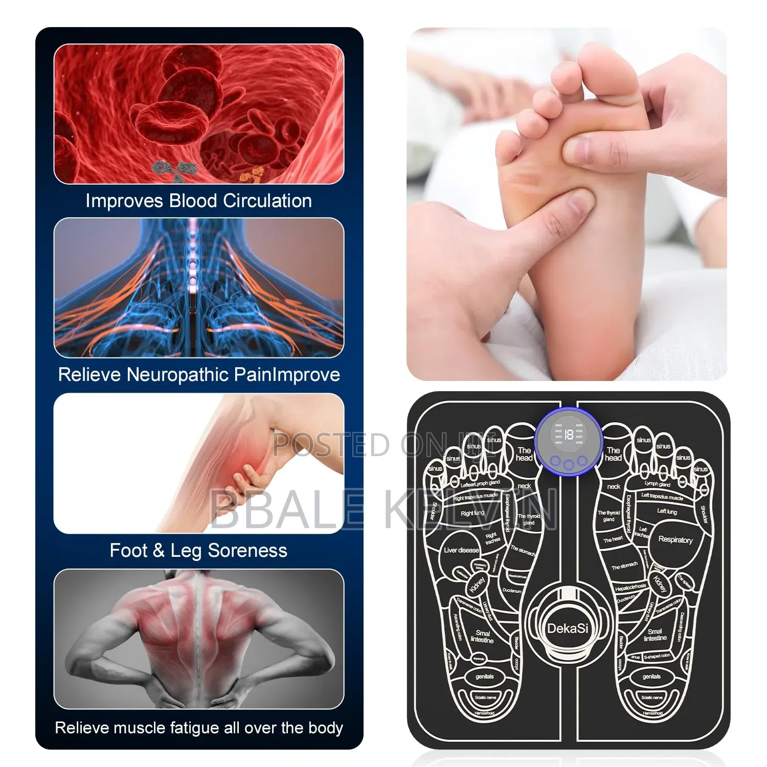 Health Full Body Massage Machine Foot Massager