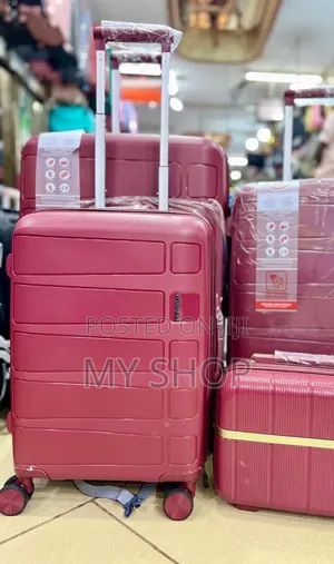 Travel Kwanjula Suitcase Set –4 Elegant Rolling Cases. Free Delivery