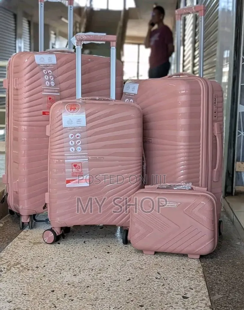 Affordable Travel Suitcases 4pcs – Elegant Wheeled Bags