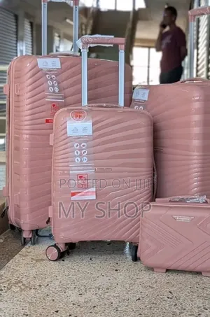 Affordable Travel Suitcases 4pcs – Elegant Wheeled Bags