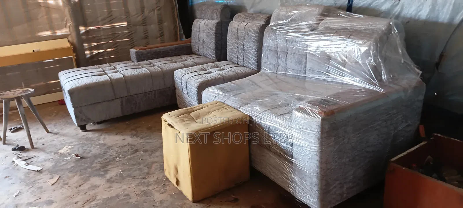Light Modern L Shape Sofa / L Shape Sofa Set