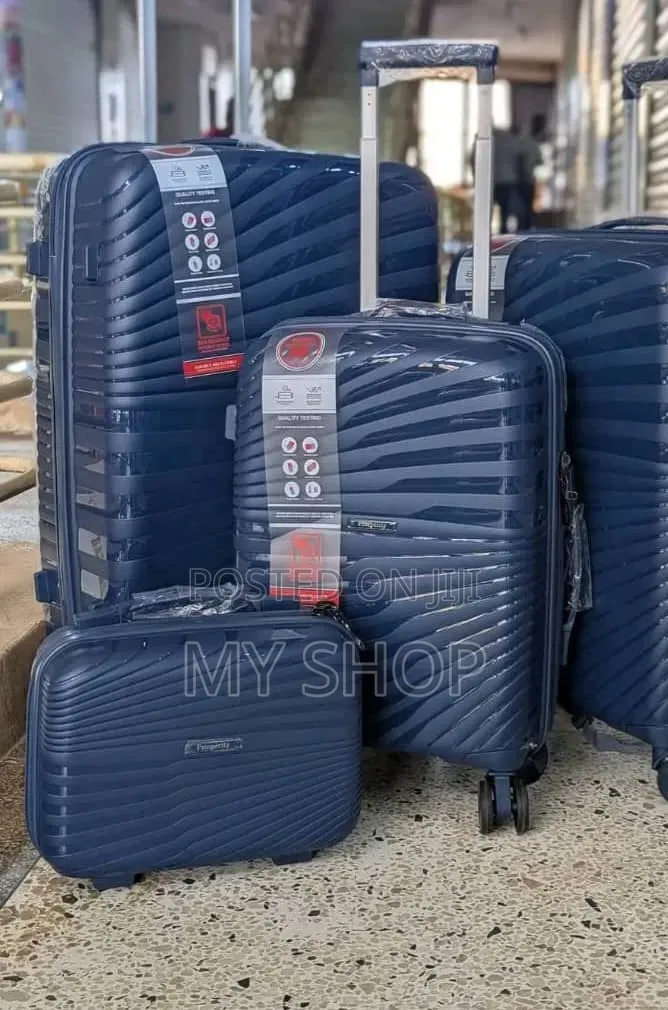 Large Travel Suitcase Set 4pcs – Secure Stylish Luggage