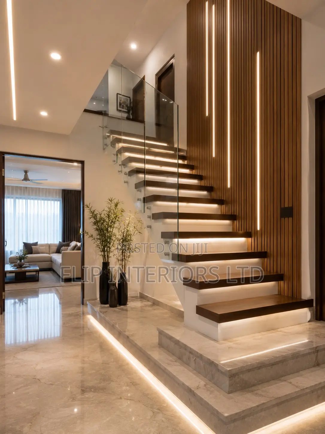 Stylish Residential Staircase Interior Upgrade Solutions