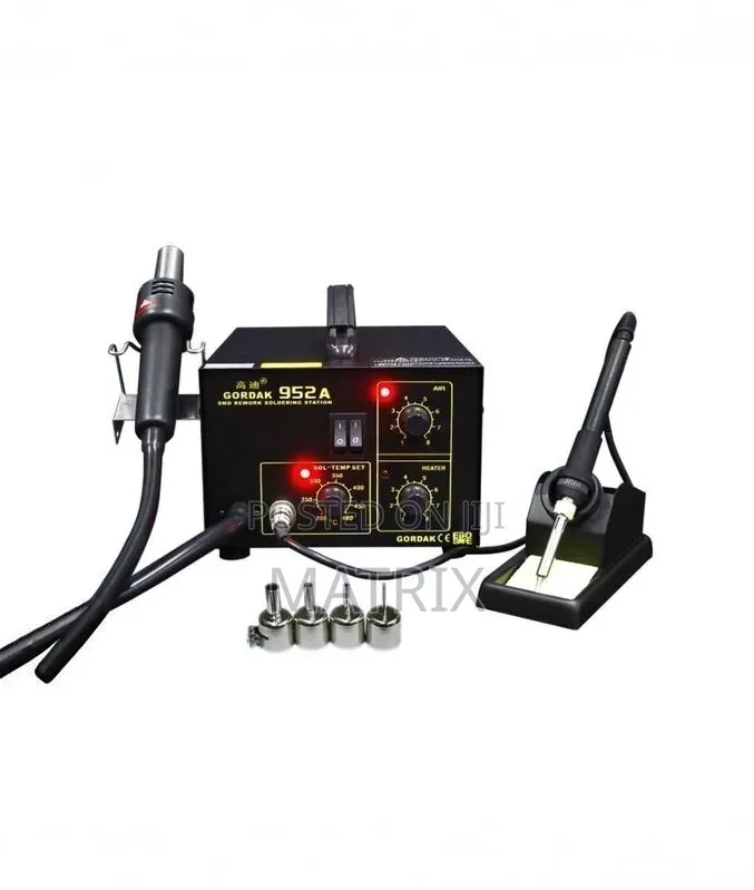 952a Soldering Rework Station 270w Hot Air Blower 60w Soldering Gun