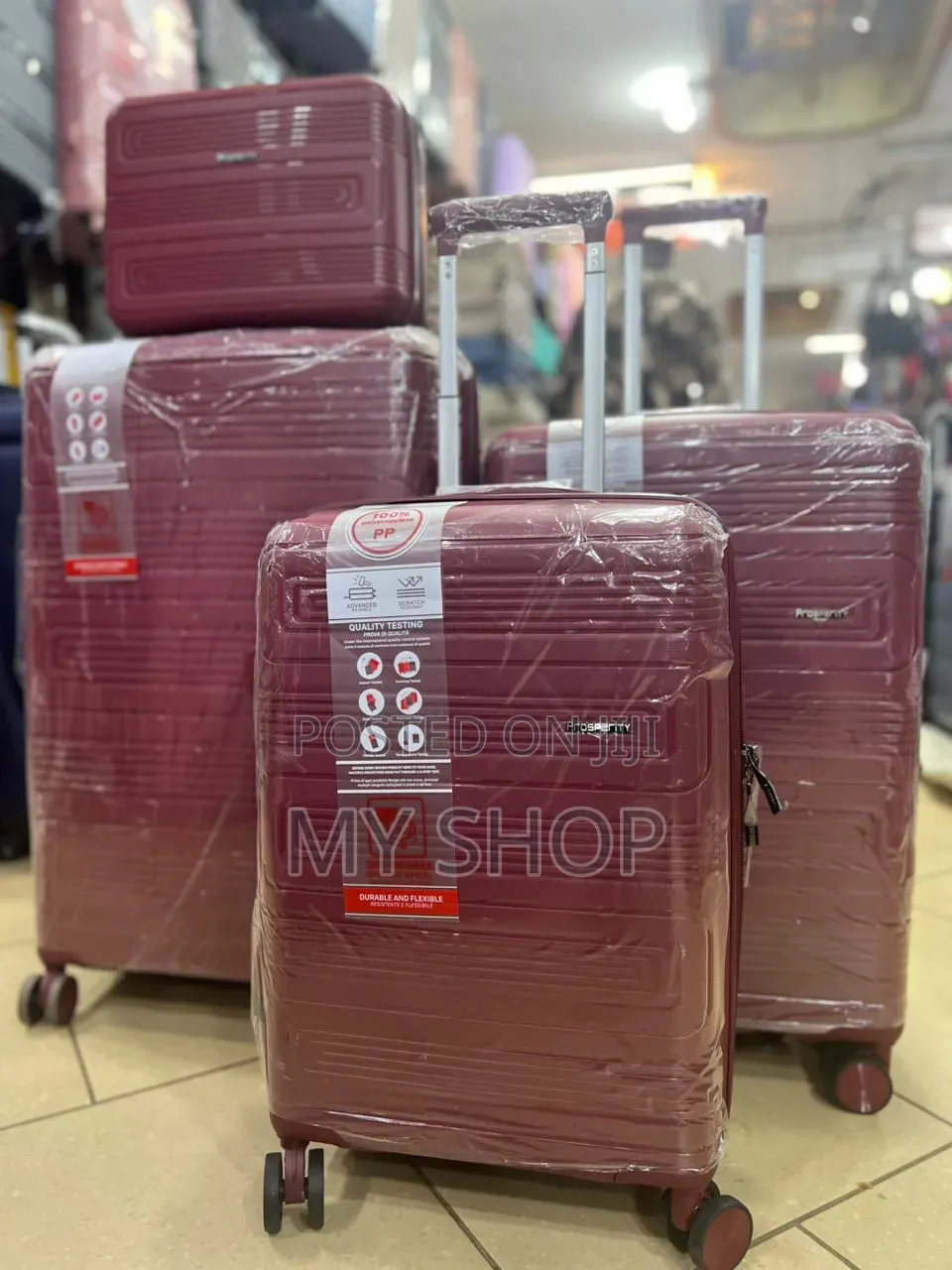 Durable Travel Suitcases Kwanjula Cases – 4 Piece Family Set