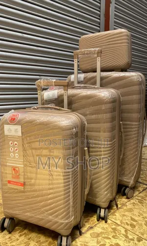 Strong Abs Travel Suitcases Set – 4pcs Kwanjula Luggage
