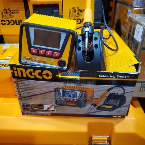 Ngco Digital Display Soldering Station 60w - Orange