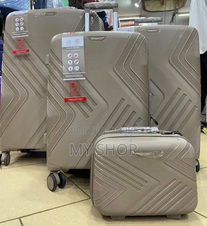 Kwanjula Suitcase Set – 4 Elegant Rolling Cases