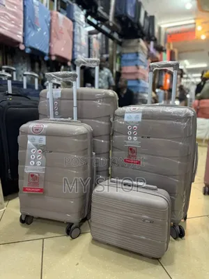 Travel Suitcases Set – 4pcs for Family Vacation (Free Delivery)