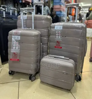 Travel Suitcases Set – 4pcs for Family Vacation (Free Delivery)