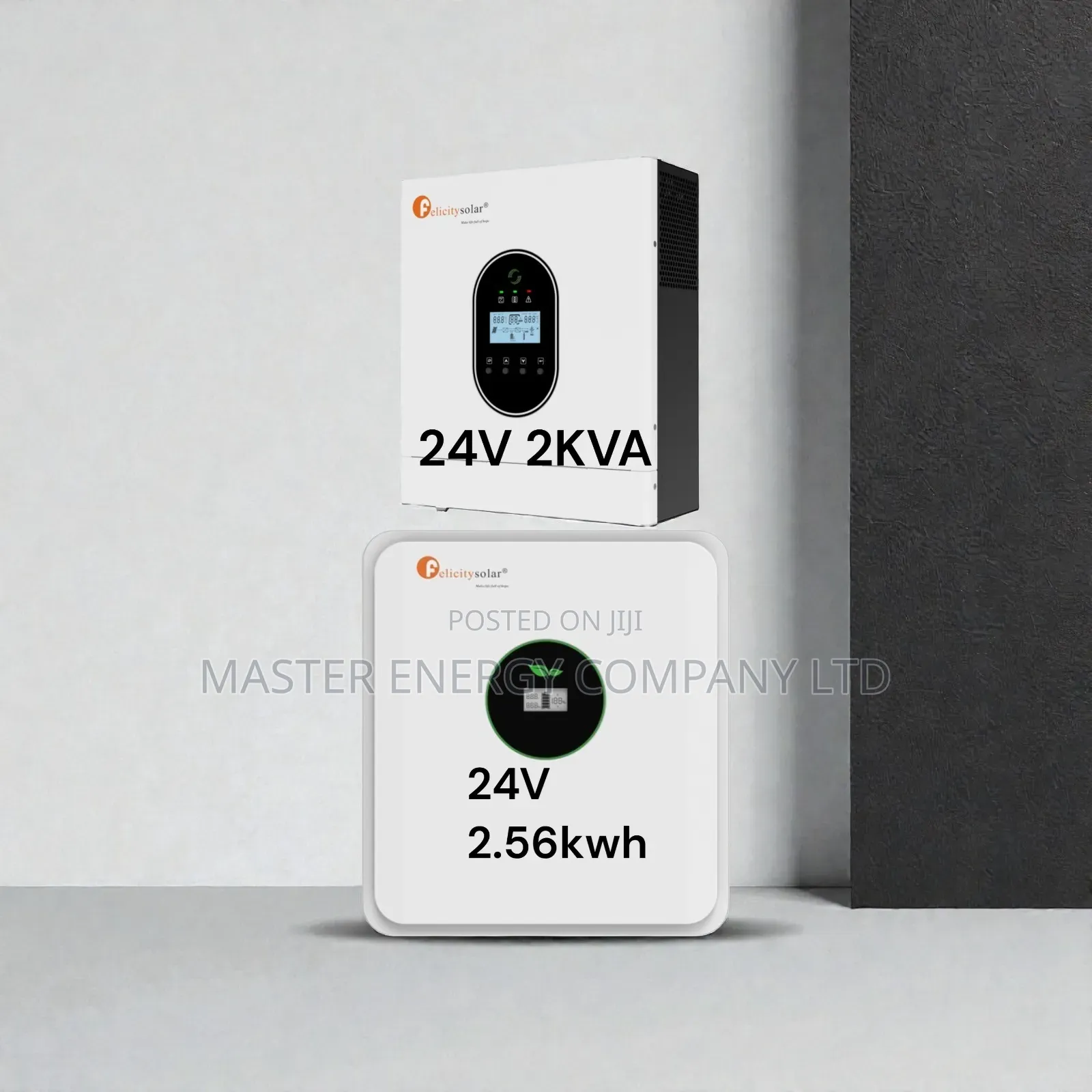 2kva and 2.56kwh 24v Lithium Ion Battery Backup System MDJDH