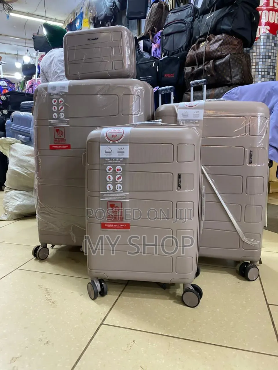 Durable 4 Piece Suitcase Set – Perfect Vacation Travel Luggage