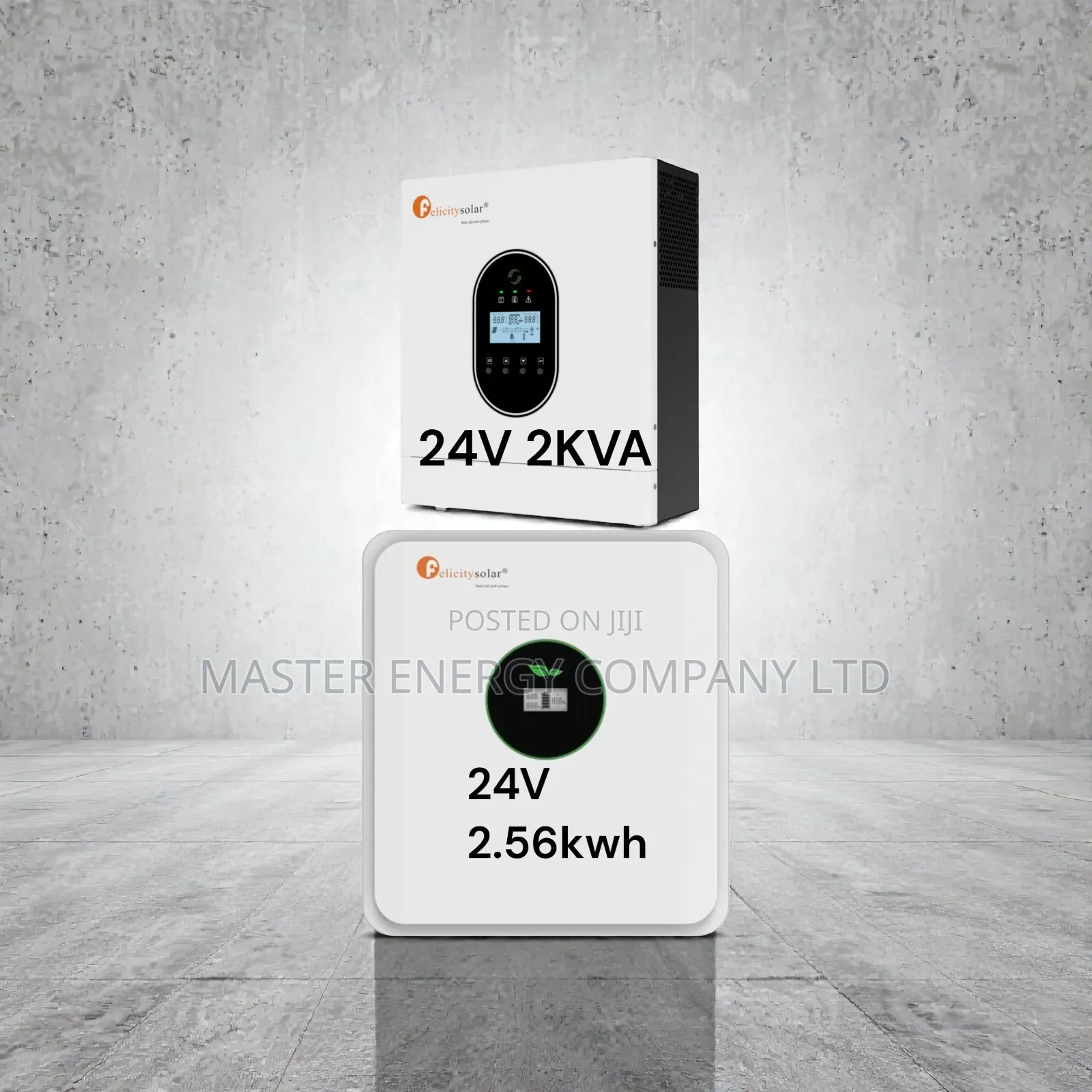 2kva 24v Hybrid and 2.56kwh Lithium Ion Battery Backup System NSBDH