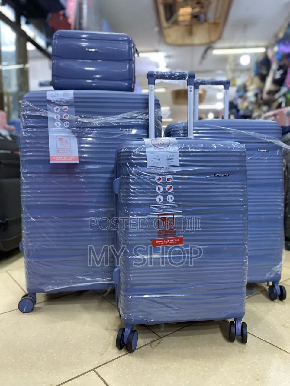 Lightweight Suitcase Set of 4 – Perfect for Long Vacations