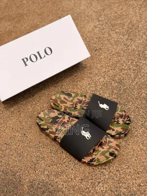 Polo Ralph Lauren Signature Pony Camouflage Slides.